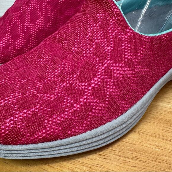 Vionic 331 Hydra Lace Mesh Slip On Sneaker Pink Aqua 7.5 - Picture 7 of 11